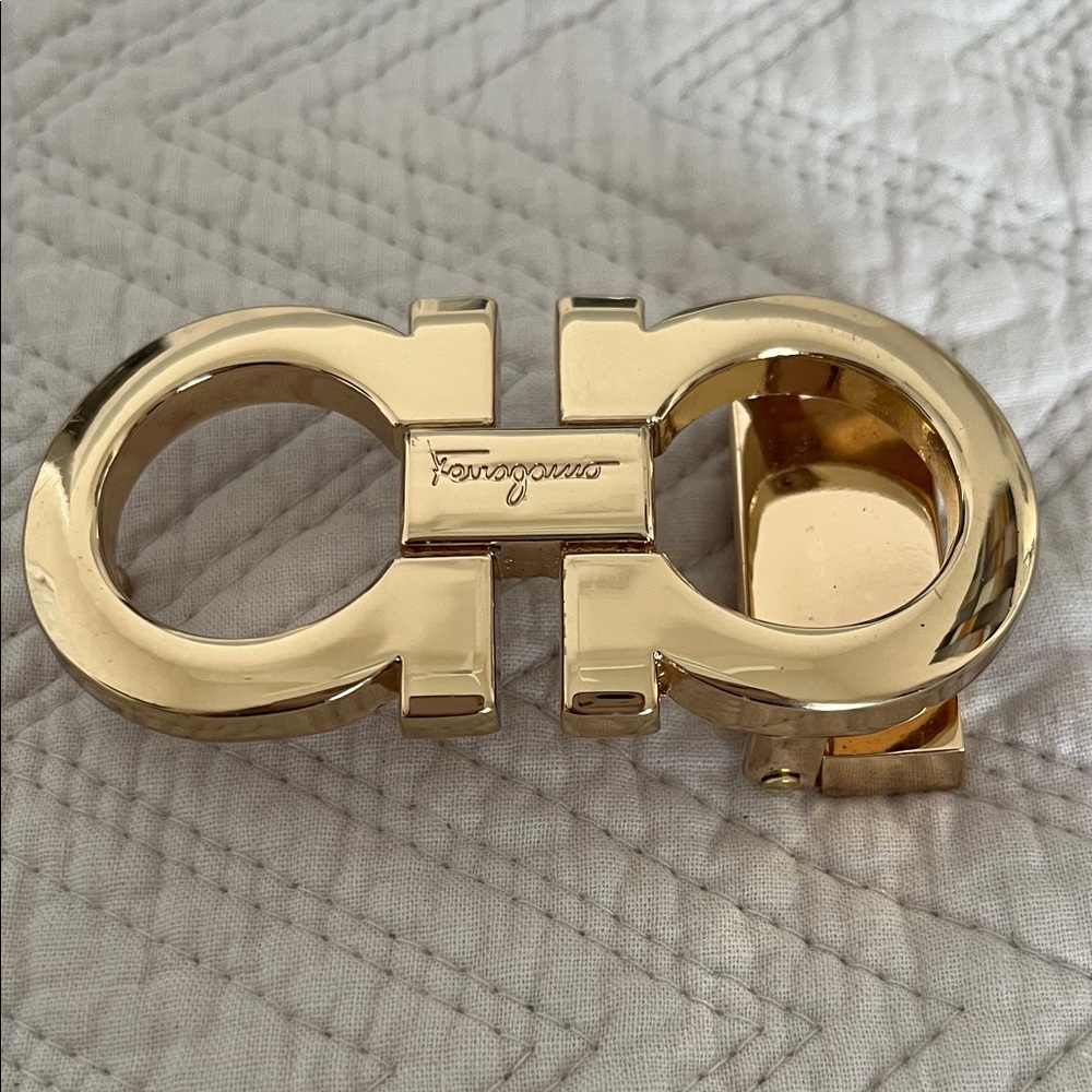 Authentic Salvatore Ferragamo Belt Buckle - 1.5 inch